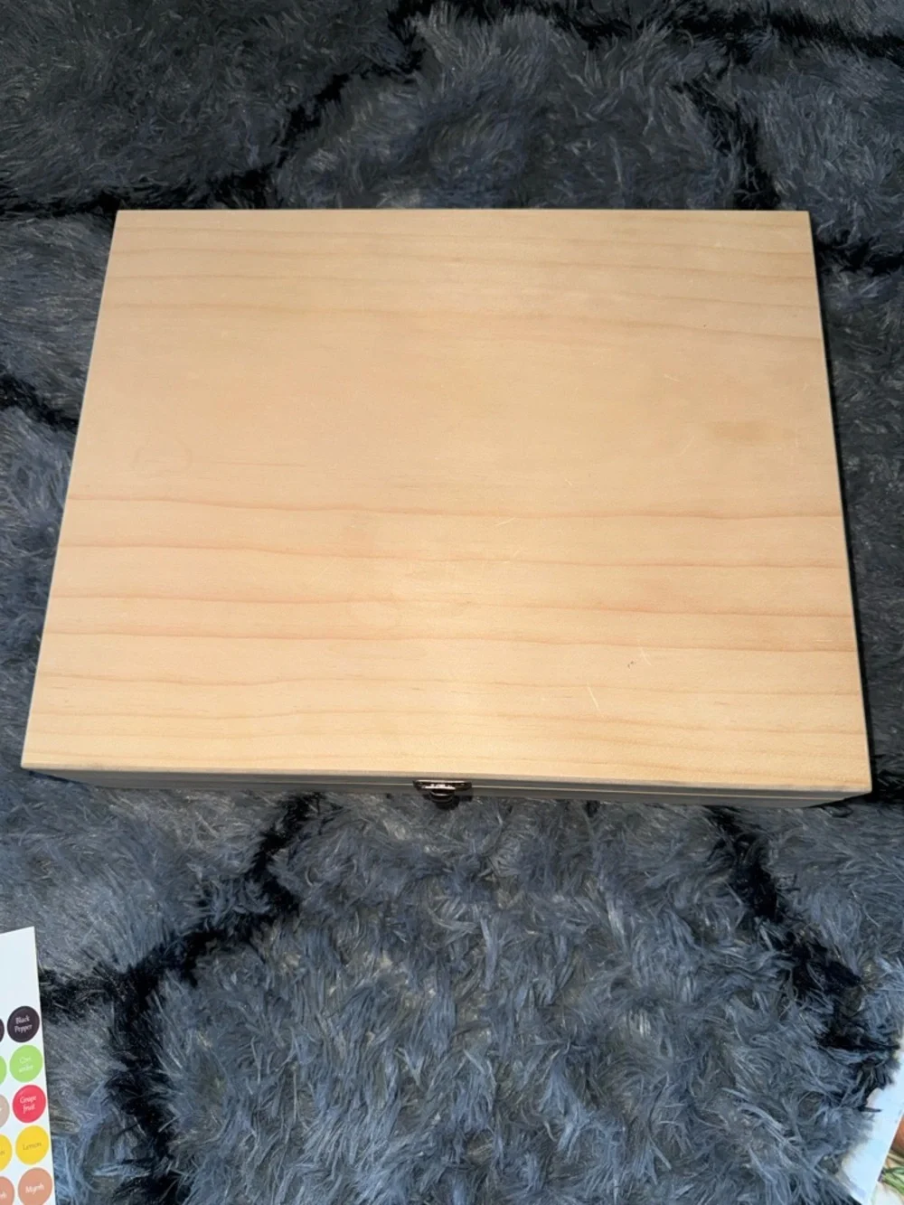 Wooden Essential Oil Storage Case - Natural